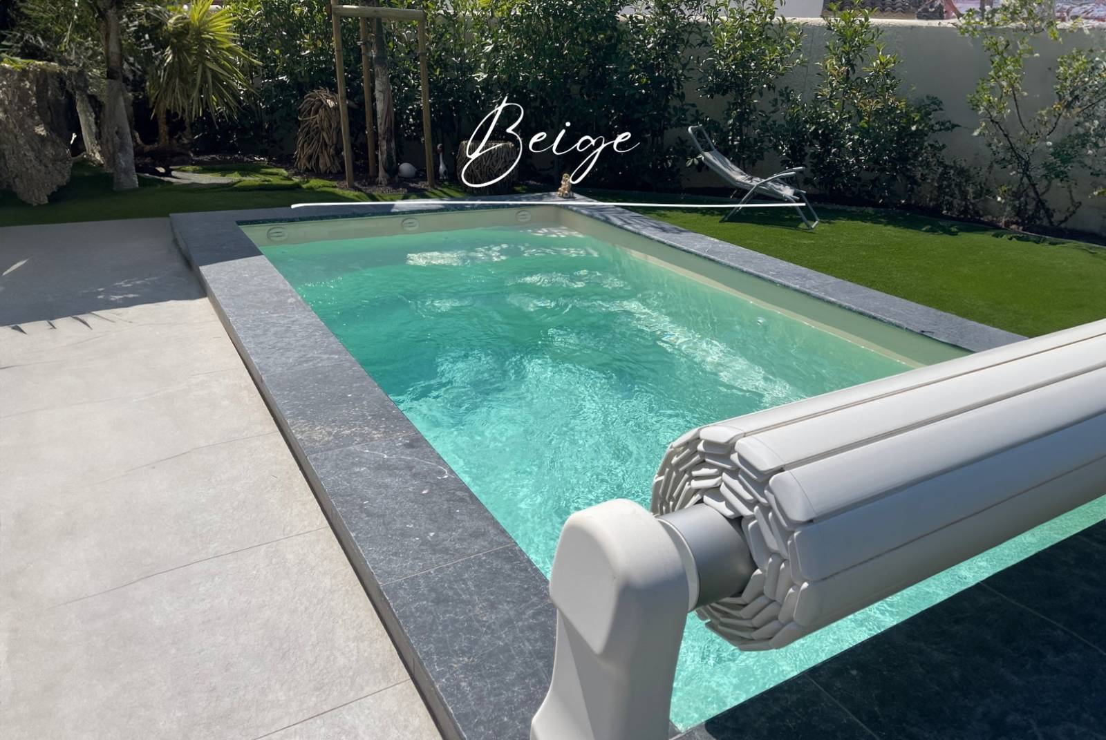 Piscine Beige Six-Fours-les-Plages 