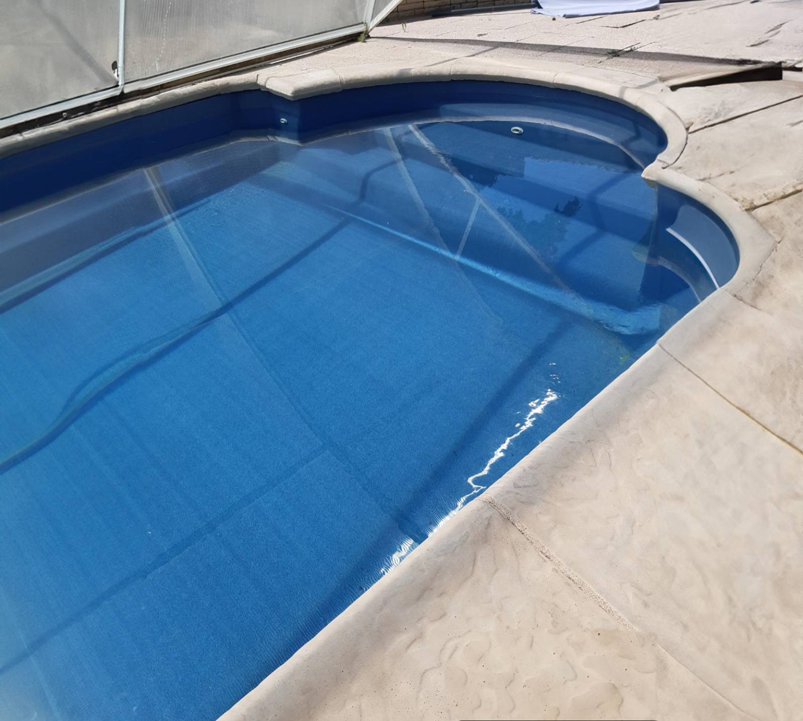 Couleur de piscine Bleu
