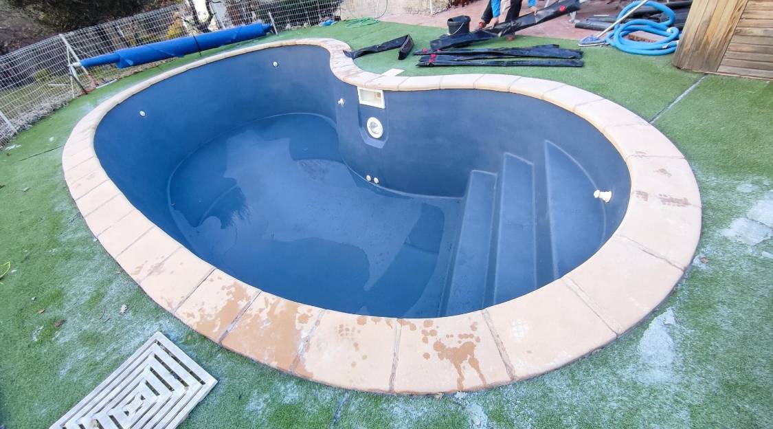 Rénovation de piscine Bleu