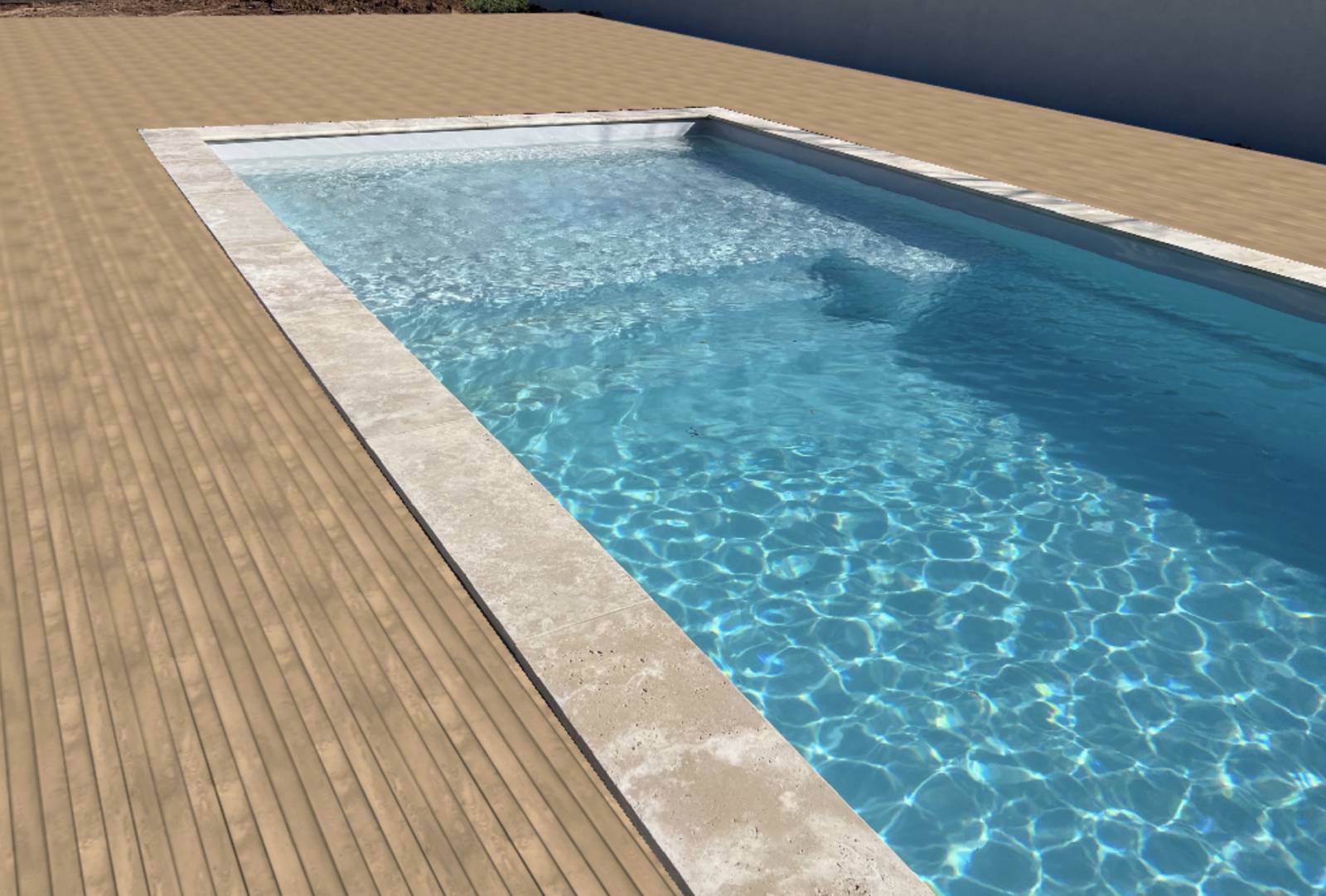 plage de piscine pour se détendre avec les enfants  modele Sherry Lounge