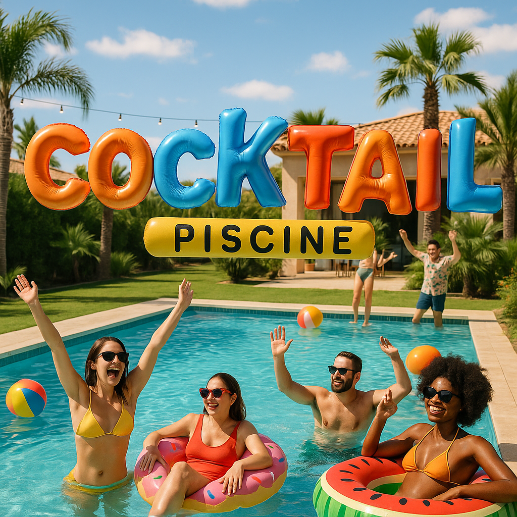 pool party dans le var piscine cocktail