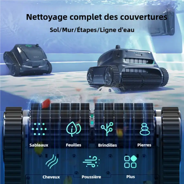 Wybot S2 - Robot autonome connecté - Cocktail Piscine 83 Garéoult Var