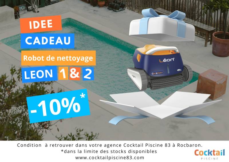Robot de nettoyage de piscine Léon