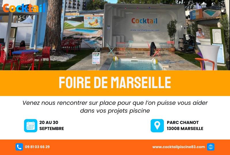 Foire de Marseille Piscine coque polyester