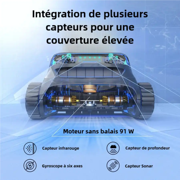Wybot S2 - Robot autonome connecté - Cocktail Piscine 83 Besse sur issole Var