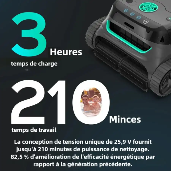 Wybot S2 - Robot autonome connecté - Cocktail Piscine 83 Néoules Var