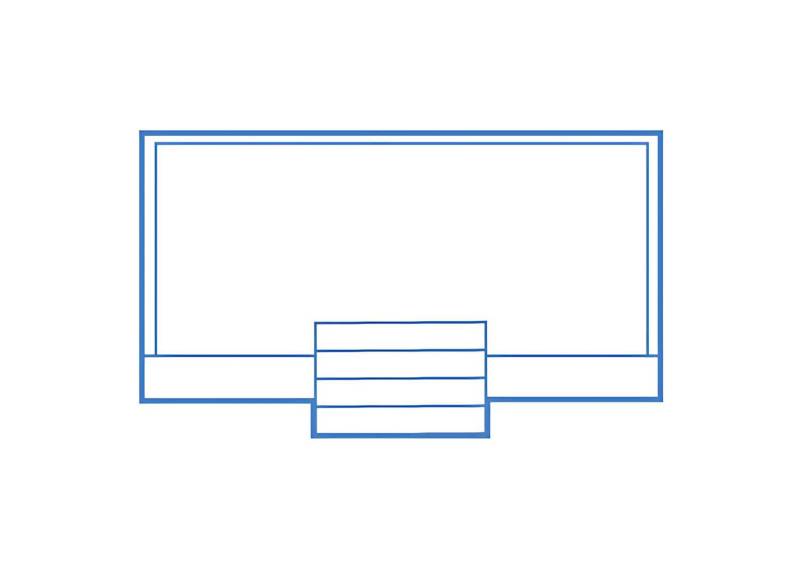 Piscine Paloma 5 m avec Safety Ledge sécurisant le bassin à Le Muy.