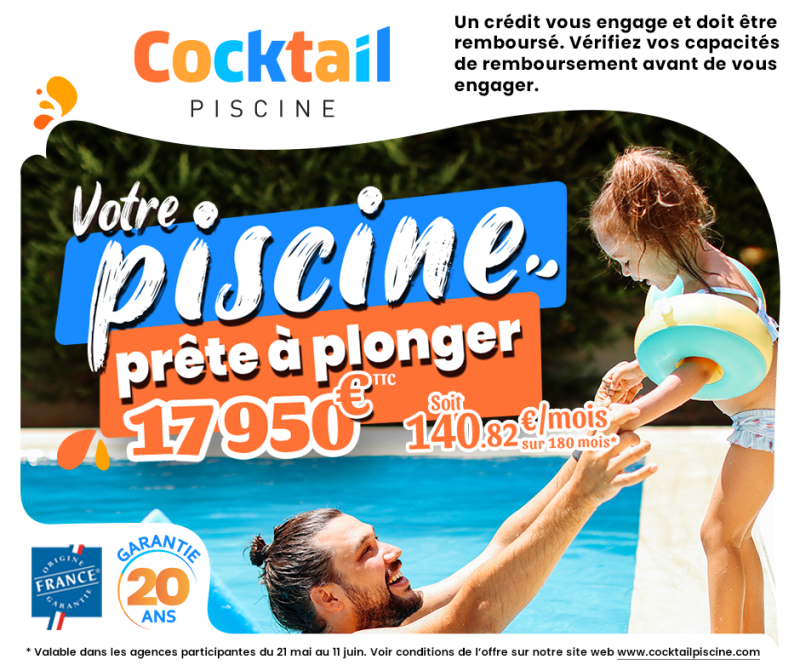 offre promo piscine du mois de mail et juin 