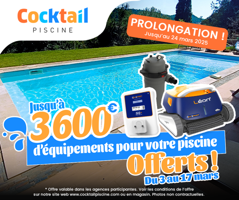 OFFRE TERMINÉE - Bonne nouvelle ! Prolongation de notre offre exceptionnelle jusqu'au 24 mars