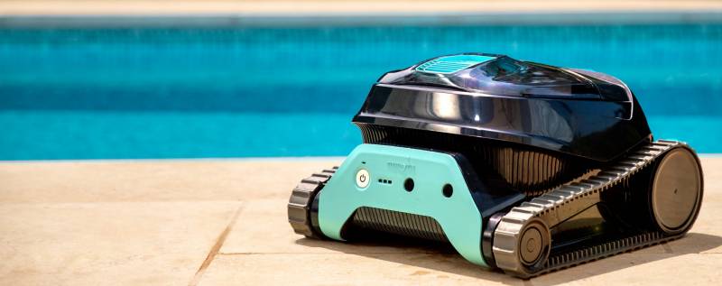 robot sans fil rechargeable pour piscine