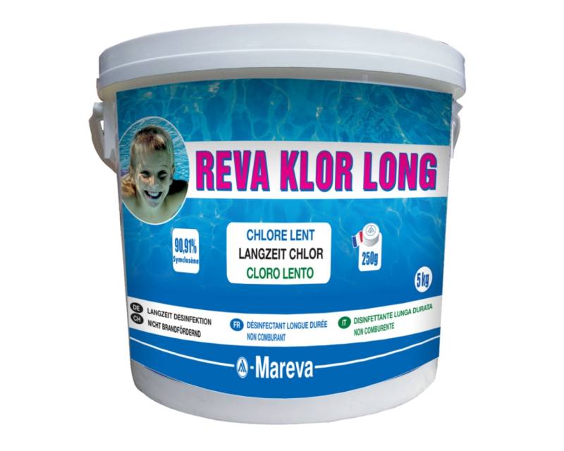 Seau galet de chlore