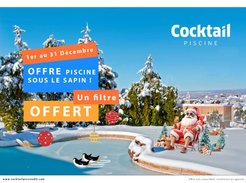 OFFRE Piscine sous le sapin : Filtre offert !