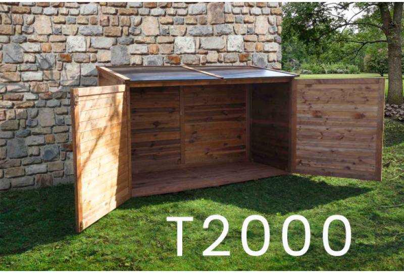 local technique en bois autoclave 2000 litres