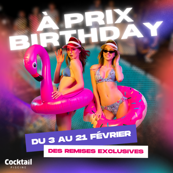 offre anniversaire cocktail piscine 83