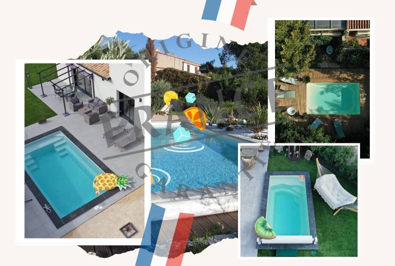 Label Origine France piscine coque cocktail