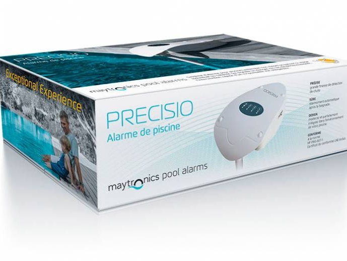 Boite emballage d'alarme Précisio pour piscine