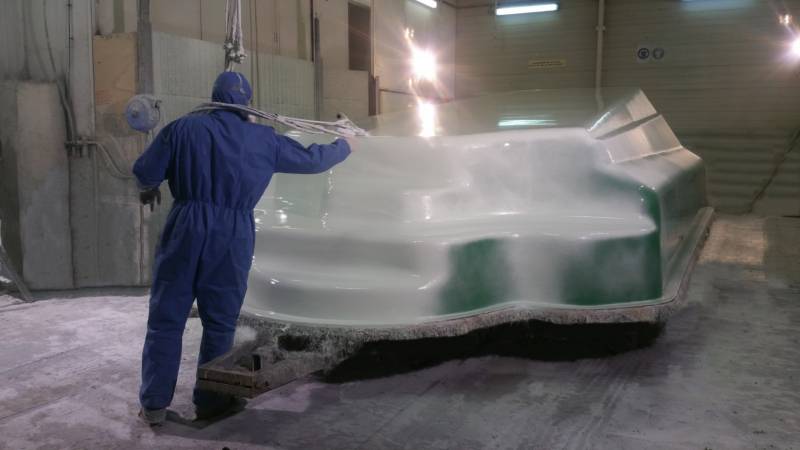 gelcoatage d'une piscine coque adopte une piscine sur sanary
