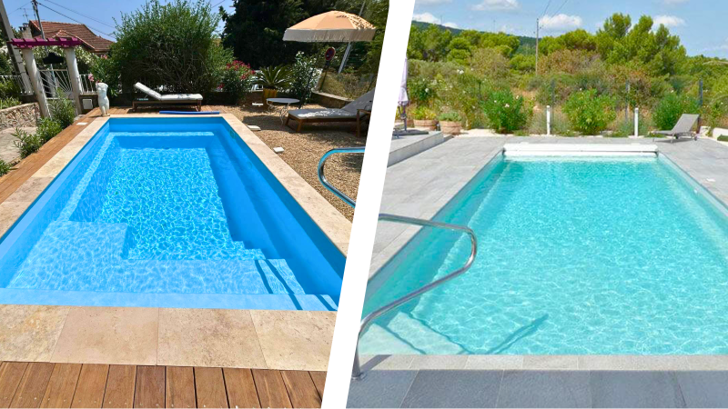 Piscine familiale ou sportive ? Cocktail Piscine 83 vous conseille entre fond plat ou incliné pour un confort optimal dans votre jardin dans le Var.