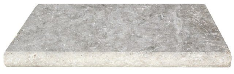 margelle grise piscine à poser sur ceinture béton à Rocbaron