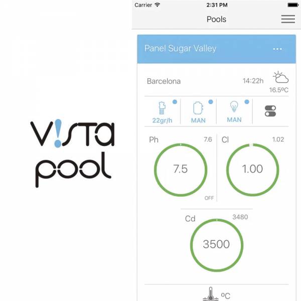 logiciel vistapool de pilotage de votre piscine par cocktail piscine toulon