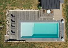 Notre zone d'activité pour ce service Faire installer une piscine coque polyester haut de gamme à