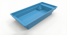 visualisation 3d piscine coque