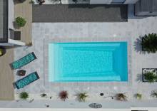 Modèle Flamingo 7 m avec fond progressif installé à Vidauban.