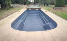 Coque de Piscine polyester