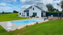 Piscine avec plage immergee