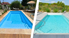 Piscine familiale ou sportive ? Cocktail Piscine 83 vous conseille entre fond plat ou incliné pour un confort optimal dans votre jardin dans le Var.