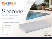 margelle pour piscine coque polyester dans le var à Saint Maximin dans le Var