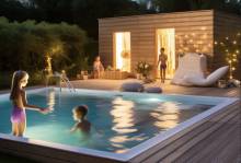 Notre zone d'activité pour ce service Piscine coque polyester avec banquette à